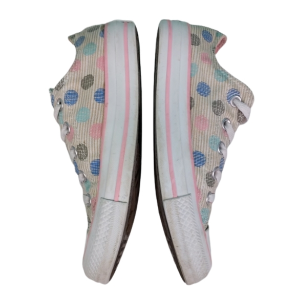 Converse All Stars LT sneakers, women's size 5M, poker dots - Picture 4 of 8